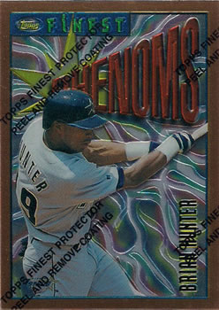 1996 Finest #75 Brian Hunter Front
