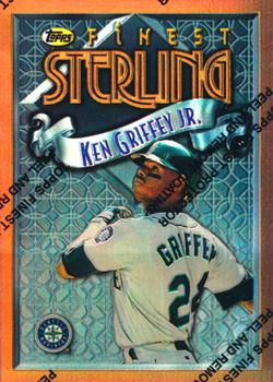 1996 Finest - Refractors #24 Ken Griffey Jr. Front