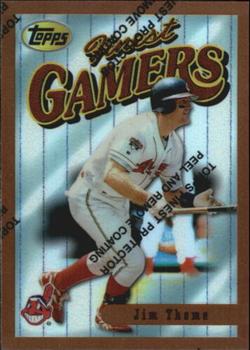 1996 Finest - Refractors #47 Jim Thome Front