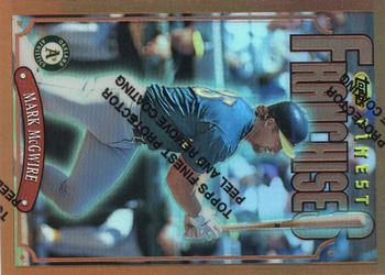 1996 Finest - Refractors #236 Mark McGwire Front