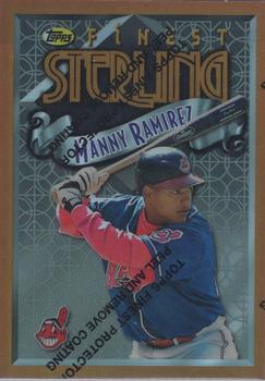1996 Finest - Refractors #298 Manny Ramirez Front