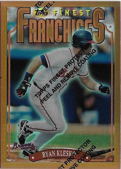 1996 Finest - Refractors #333 Ryan Klesko Front