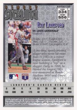 1996 Finest - Refractors #334 Ray Lankford Back