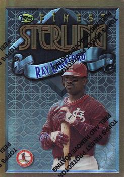 1996 Finest - Refractors #334 Ray Lankford Front