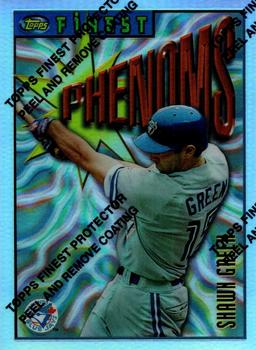 1996 Finest - Refractors #41 Shawn Green Front