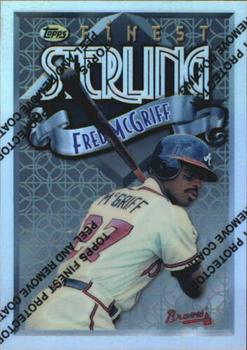 1996 Finest - Refractors #218 Fred McGriff Front