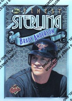 1996 Finest - Refractors #346 Brady Anderson Front