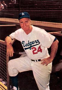 1960 Morrell Meats Los Angeles Dodgers #NNO Walt Alston Front