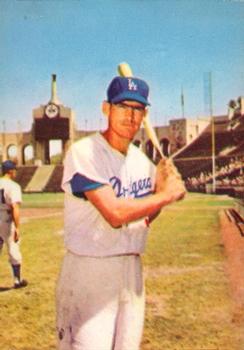 1960 Morrell Meats Los Angeles Dodgers #NNO Wally Moon Front