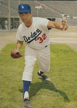 1961 Morrell Meats Los Angeles Dodgers #NNO Sandy Koufax Front