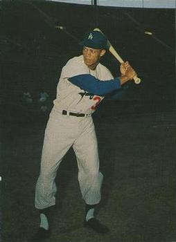 1961 Morrell Meats Los Angeles Dodgers #NNO Maury Wills Front