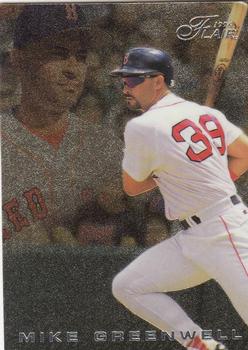 1996 Flair #19 Mike Greenwell Front