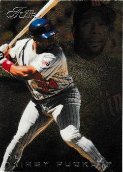 1996 Flair #120 Kirby Puckett Front