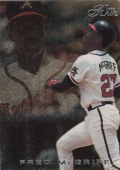1996 Flair #206 Fred McGriff Front