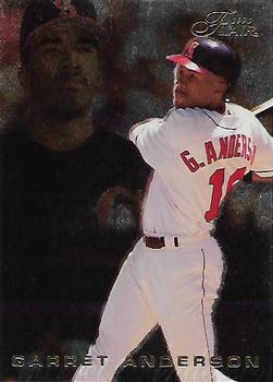 1996 Flair #32 Garret Anderson Front