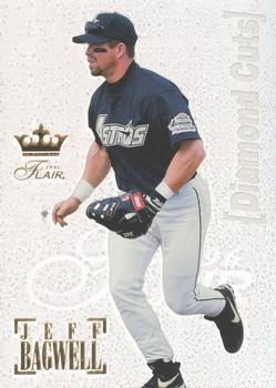 1996 Flair - Diamond Cuts #1 Jeff Bagwell Front