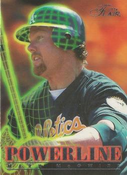 1996 Flair - Powerline #5 Mark McGwire Front