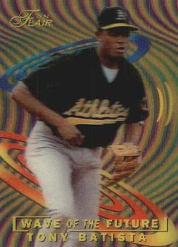 1996 Flair - Wave of the Future #3 Tony Batista Front