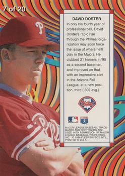 1996 Flair - Wave of the Future #7 David Doster Back