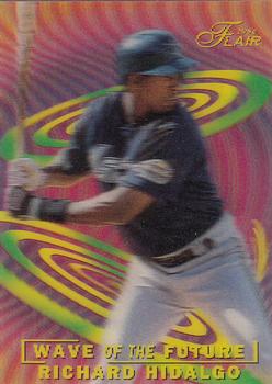 1996 Flair - Wave of the Future #13 Richard Hidalgo Front