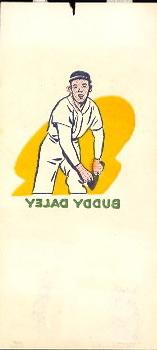 1960 Topps Tattoos #NNO Bud Daley Front