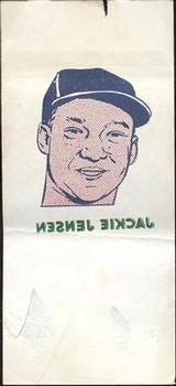 1960 Topps Tattoos #NNO Jackie Jensen Front