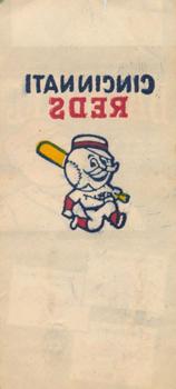 1960 Topps Tattoos #NNO Cincinnati Reds Front