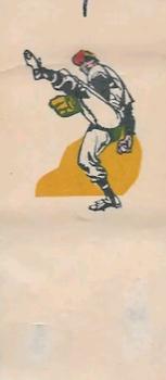 1960 Topps Tattoos #NNO Right Hand Pitcher Front