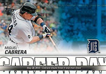2012 Topps - Career Day #CD-11 Miguel Cabrera Front