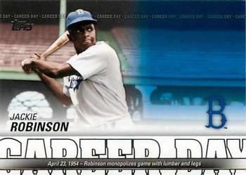 2012 Topps - Career Day #CD-19 Jackie Robinson Front