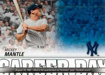 2012 Topps - Career Day #CD-22 Mickey Mantle Front