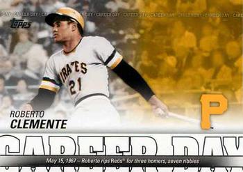 2012 Topps - Career Day #CD-23 Roberto Clemente Front