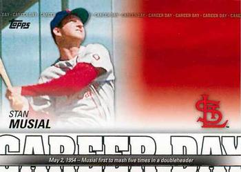 2012 Topps - Career Day #CD-4 Stan Musial Front