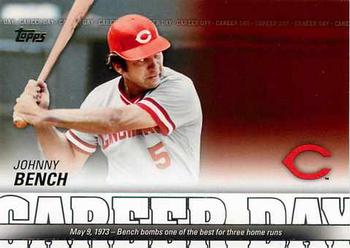 2012 Topps - Career Day #CD-9 Johnny Bench Front