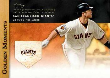 2012 Topps - Golden Moments (Series 2) #GM-2 Buster Posey Front