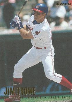 1996 Fleer #102 Jim Thome Front