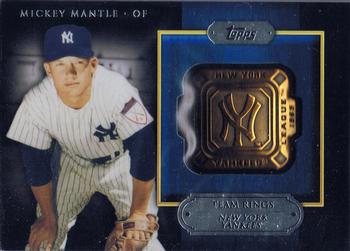 2012 Topps - Team Rings #GTR-MM Mickey Mantle Front