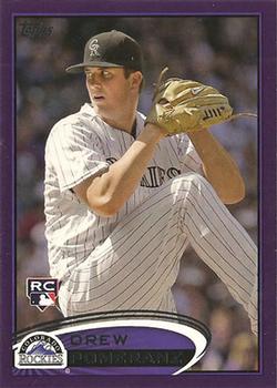 2012 Topps - Purple #42 Drew Pomeranz Front