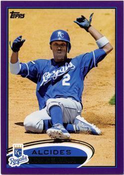 2012 Topps - Purple #51 Alcides Escobar Front