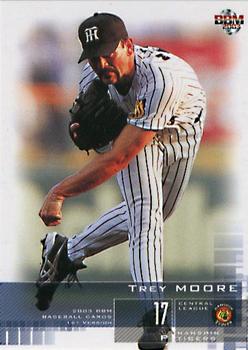 2003 BBM #99 Trey Moore Front