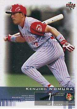 2003 BBM #142 Kenjiro Nomura Front