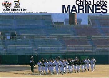 2003 BBM #430 Chiba Lotte Marines Front