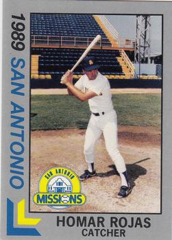 1989 Best San Antonio Missions - Platinum #21 Homar Rojas Front