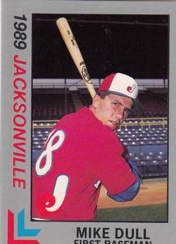 1989 Best Jacksonville Expos - Platinum #7 Mike Dull Front