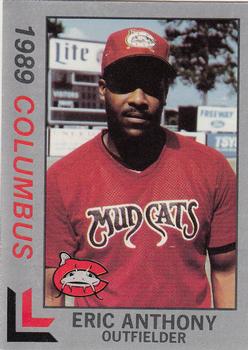 1989 Best Columbus Mudcats - Platinum #1 Eric Anthony Front