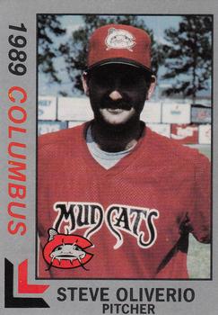 1989 Best Columbus Mudcats - Platinum #24 Steve Oliverio Front