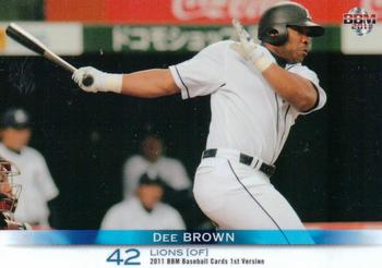 2011 BBM #047 Dee Brown Front
