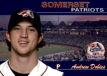 2011 Choice Somerset Patriots #11 Andrew Dobies Front