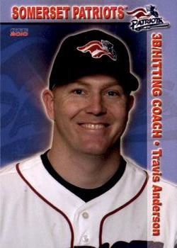 2010 Choice Somerset Patriots #3 Travis Anderson Front