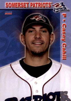 2010 Choice Somerset Patriots #8 Casey Cahill Front